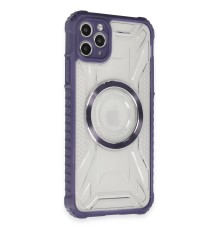 iPhone 11 Pro Kılıf Prag Magneticsafe Kapak - Derin Mor