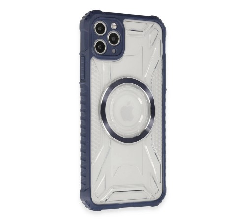 iPhone 11 Pro Max Kılıf Prag Magneticsafe Kapak - Lacivert iPhone 11 Pro Max Kılıf Prag Magneticsafe Kapak - Lacivert