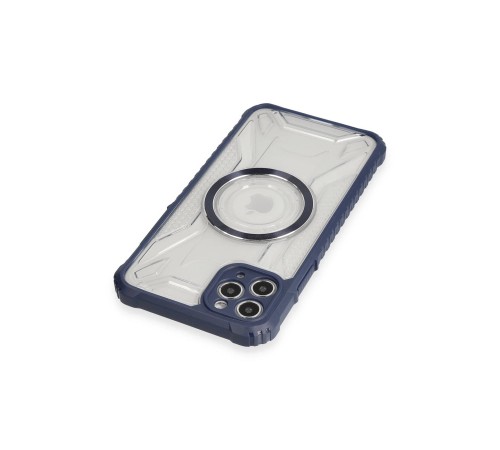 iPhone 11 Pro Max Kılıf Prag Magneticsafe Kapak - Lacivert iPhone 11 Pro Max Kılıf Prag Magneticsafe Kapak - Lacivert