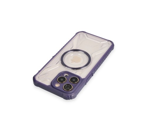 iPhone 12 Pro Max Kılıf Prag Magneticsafe Kapak - Derin Mor iPhone 12 Pro Max Kılıf Prag Magneticsafe Kapak - Derin Mor