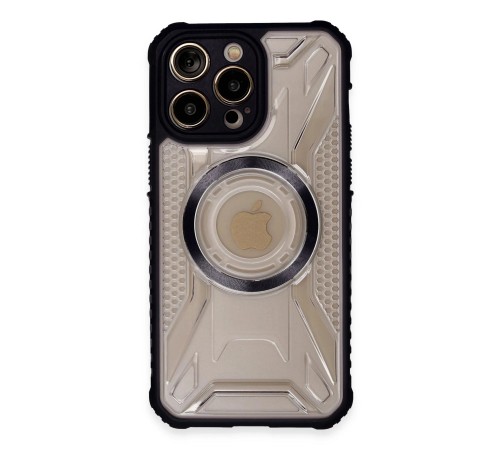 iPhone 13 Pro Kılıf Prag Magneticsafe Kapak - Siyah iPhone 13 Pro Kılıf Prag Magneticsafe Kapak - Siyah