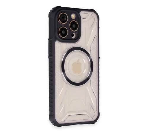 iPhone 13 Pro Kılıf Prag Magneticsafe Kapak - Siyah iPhone 13 Pro Kılıf Prag Magneticsafe Kapak - Siyah