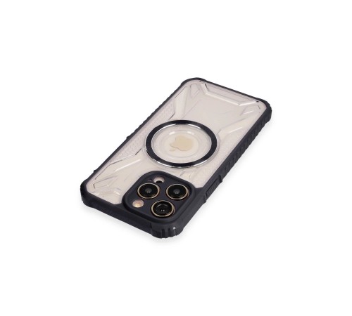 iPhone 13 Pro Kılıf Prag Magneticsafe Kapak - Siyah iPhone 13 Pro Kılıf Prag Magneticsafe Kapak - Siyah