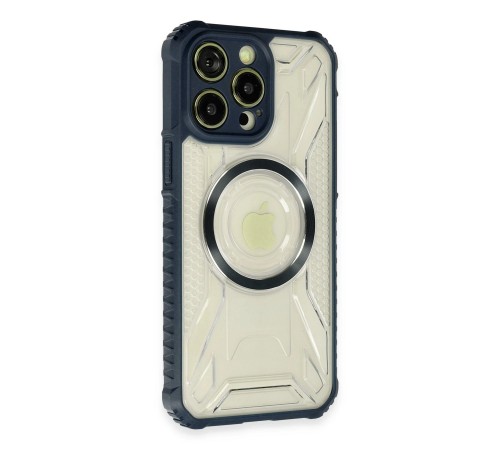 iPhone 13 Pro Kılıf Prag Magneticsafe Kapak - Lacivert iPhone 13 Pro Kılıf Prag Magneticsafe Kapak - Lacivert
