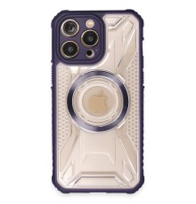 iPhone 13 Pro Kılıf Prag Magneticsafe Kapak - Derin Mor