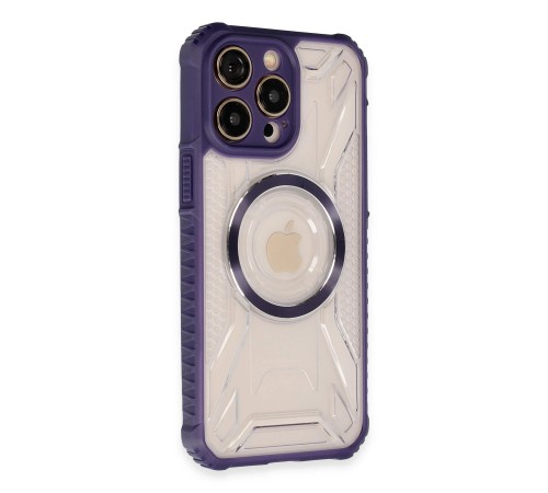 iPhone 13 Pro Kılıf Prag Magneticsafe Kapak - Derin Mor iPhone 13 Pro Kılıf Prag Magneticsafe Kapak - Derin Mor