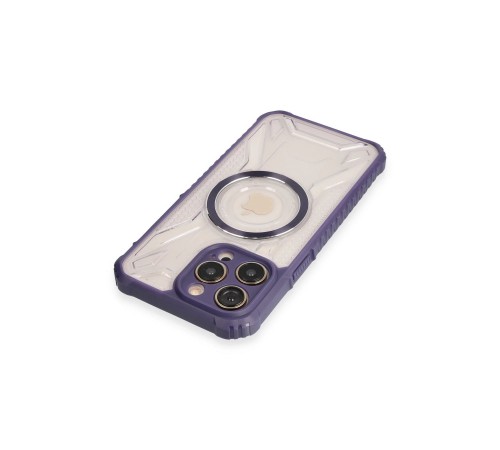 iPhone 13 Pro Kılıf Prag Magneticsafe Kapak - Derin Mor iPhone 13 Pro Kılıf Prag Magneticsafe Kapak - Derin Mor
