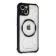 iPhone 14 Kılıf Prag Magneticsafe Kapak - Siyah