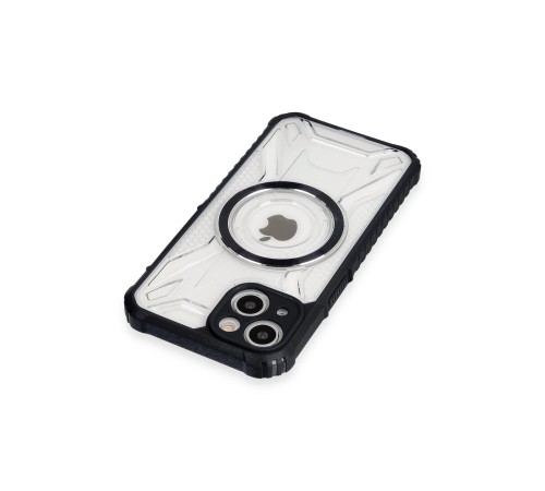 iPhone 14 Kılıf Prag Magneticsafe Kapak - Siyah iPhone 14 Kılıf Prag Magneticsafe Kapak - Siyah
