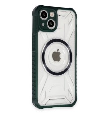 iPhone 14 Kılıf Prag Magneticsafe Kapak - Koyu Yeşil
