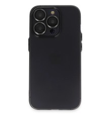 iPhone 13 Pro Max Kılıf Luko Lens Silikon - Siyah