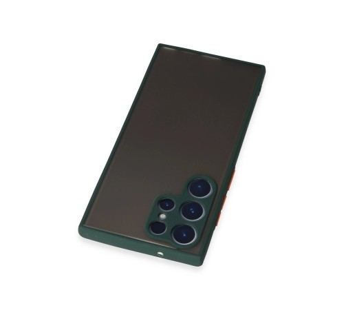 Samsung Galaxy S22 Ultra Kılıf Montreal Silikon Kapak - Yeşil Samsung Galaxy S22 Ultra Kılıf Montreal Silikon Kapak - Yeşil