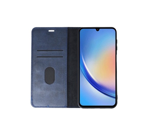 Samsung Galaxy A24 4G Kılıf Trend S Plus Kapaklı Kılıf - Lacivert
