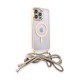 iPhone 13 Pro Max Kılıf Divo Lazer Askılı Magsafe Kapak - Gold