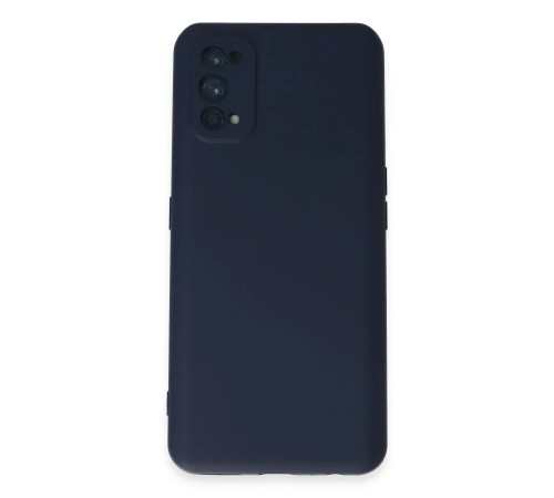 Realme 7 Pro Kılıf Nano içi Kadife Silikon - Lacivert