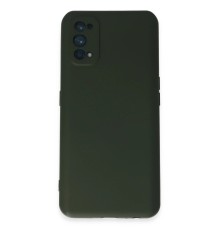 Realme 7 Pro Kılıf Nano içi Kadife Silikon - Koyu Yeşil