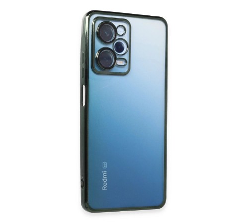 Xiaomi Redmi Note 12 Pro 5G Kılıf Lensli Silikon - Yeşil
