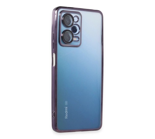 Xiaomi Redmi Note 12 Pro 5G Kılıf Lensli Silikon - Mor