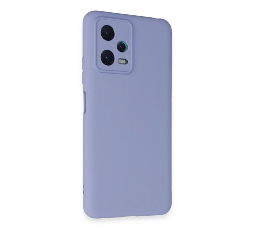 Xiaomi Redmi Note 12 5G Kılıf Nano içi Kadife Silikon - Lila Xiaomi Redmi Note 12 5G Kılıf Nano içi Kadife Silikon - Lila
