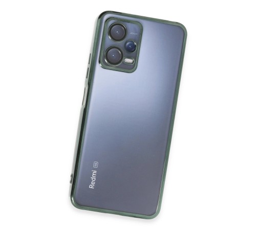 Xiaomi Redmi Note 12 5G Kılıf Lensli Silikon - Yeşil Xiaomi Redmi Note 12 5G Kılıf Lensli Silikon - Yeşil