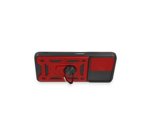 Xiaomi Redmi Note 12 5G Kılıf Pars Lens Yüzüklü Silikon - Kırmızı Xiaomi Redmi Note 12 5G Kılıf Pars Lens Yüzüklü Silikon - Kırmızı
