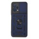 Xiaomi Redmi Note 12 5G Kılıf Pars Lens Yüzüklü Silikon - Lacivert
