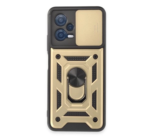 Xiaomi Redmi Note 12 5G Kılıf Pars Lens Yüzüklü Silikon - Gold Xiaomi Redmi Note 12 5G Kılıf Pars Lens Yüzüklü Silikon - Gold
