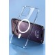 iPhone 14 Pro Max Kılıf Tron Şeffaf Magsafe Kapak - Şeffaf