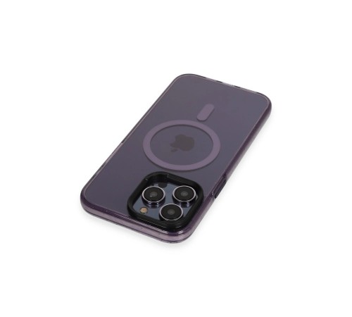 iPhone 14 Pro Kılıf Tigra Magsafe Kapak - Derin Mor iPhone 14 Pro Kılıf Tigra Magsafe Kapak - Derin Mor