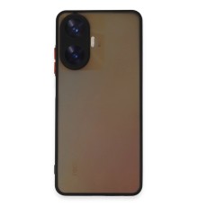 Realme C55 Kılıf Montreal Silikon Kapak - Siyah