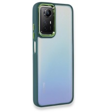 Xiaomi Redmi Note 12S Kılıf Dora Kapak - Haki Yeşil