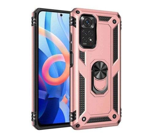 Xiaomi Redmi Note 12S Kılıf Sofya Yüzüklü Silikon Kapak - Rose Xiaomi Redmi Note 12S Kılıf Sofya Yüzüklü Silikon Kapak - Rose