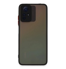 Xiaomi Redmi Note 12S Kılıf Montreal Silikon Kapak - Siyah