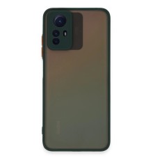 Xiaomi Redmi Note 12S Kılıf Montreal Silikon Kapak - Yeşil