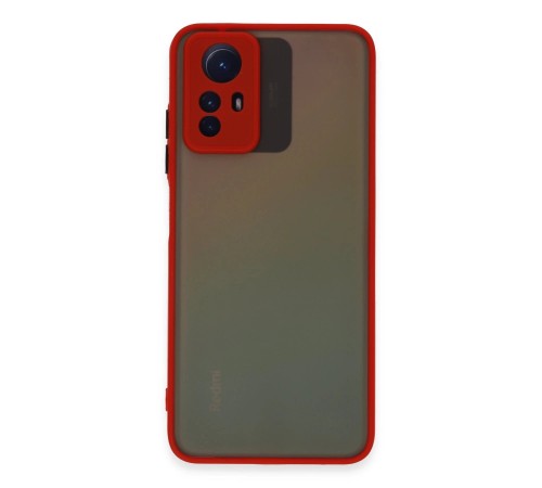 Xiaomi Redmi Note 12S Kılıf Montreal Silikon Kapak - Kırmızı Xiaomi Redmi Note 12S Kılıf Montreal Silikon Kapak - Kırmızı