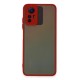 Xiaomi Redmi Note 12S Kılıf Montreal Silikon Kapak - Kırmızı