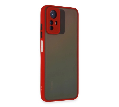 Xiaomi Redmi Note 12S Kılıf Montreal Silikon Kapak - Kırmızı Xiaomi Redmi Note 12S Kılıf Montreal Silikon Kapak - Kırmızı