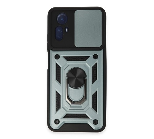 Xiaomi Redmi Note 12S Kılıf Pars Lens Yüzüklü Silikon - Yeşil