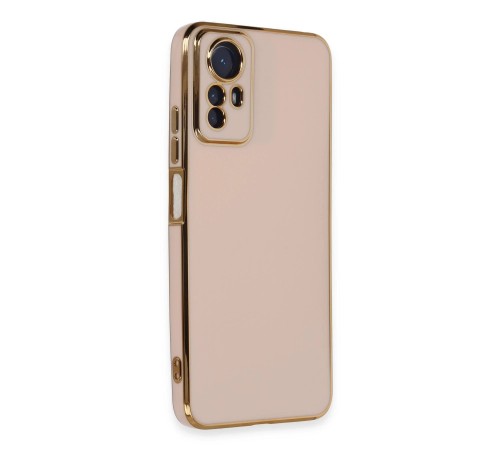 Xiaomi Redmi Note 12S Kılıf Volet Silikon - Pembe Xiaomi Redmi Note 12S Kılıf Volet Silikon - Pembe