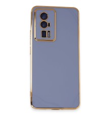 Xiaomi Poco F5 Pro Kılıf Volet Silikon - Mavi