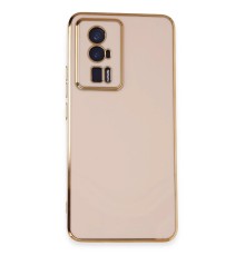 Xiaomi Poco F5 Pro Kılıf Volet Silikon - Pembe