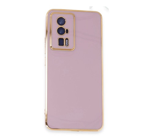 Xiaomi Poco F5 Pro Kılıf Volet Silikon - Mor Xiaomi Poco F5 Pro Kılıf Volet Silikon - Mor