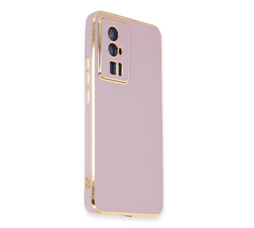 Xiaomi Poco F5 Pro Kılıf Volet Silikon - Mor Xiaomi Poco F5 Pro Kılıf Volet Silikon - Mor