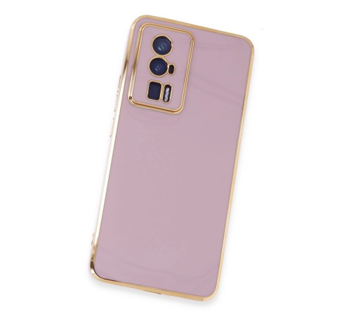 Xiaomi Poco F5 Pro Kılıf Volet Silikon - Mor Xiaomi Poco F5 Pro Kılıf Volet Silikon - Mor