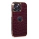 iPhone 14 Pro Kılıf Snake Kapak - Derin Mor