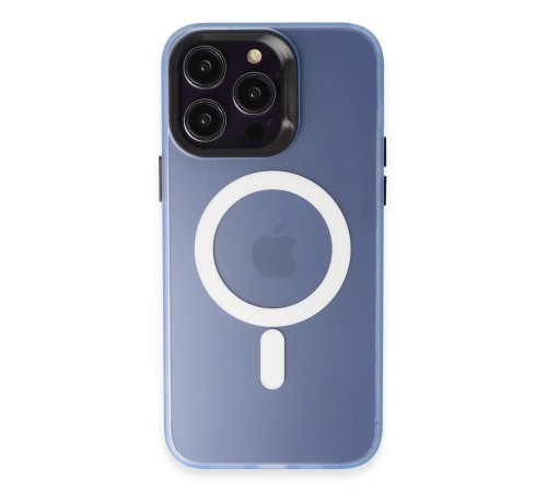 iPhone 13 Pro Max Kılıf Mateks Magsafe Kapak - Sierra Blue iPhone 13 Pro Max Kılıf Mateks Magsafe Kapak - Sierra Blue