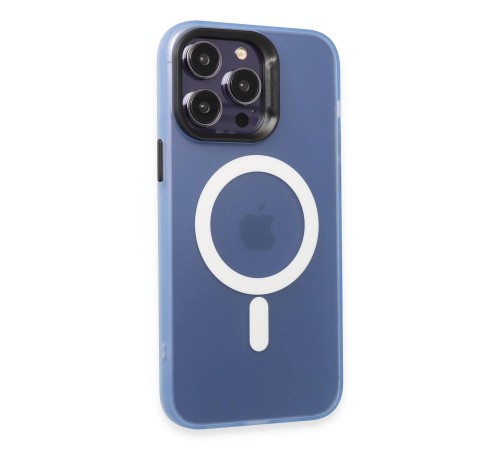 iPhone 13 Pro Max Kılıf Mateks Magsafe Kapak - Sierra Blue iPhone 13 Pro Max Kılıf Mateks Magsafe Kapak - Sierra Blue