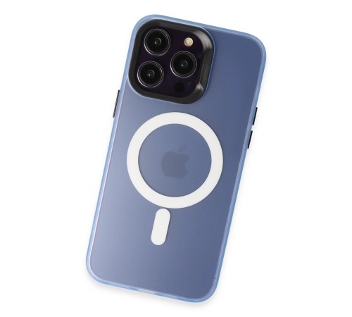 iPhone 13 Pro Max Kılıf Mateks Magsafe Kapak - Sierra Blue iPhone 13 Pro Max Kılıf Mateks Magsafe Kapak - Sierra Blue