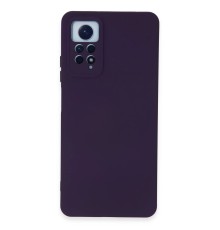 Xiaomi Redmi Note 12 Pro 4G Kılıf Nano içi Kadife Silikon - Mor