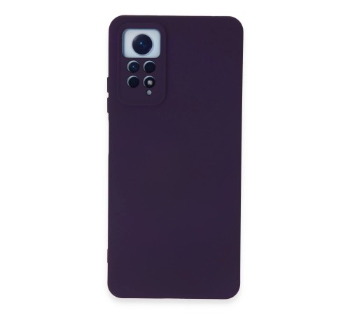 Xiaomi Redmi Note 12 Pro 4G Kılıf Nano içi Kadife Silikon - Mor Xiaomi Redmi Note 12 Pro 4G Kılıf Nano içi Kadife Silikon - Mor